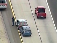 В США Тоета Prius с отказавшими тормозами смогла приостановить только полицейская автомобиль