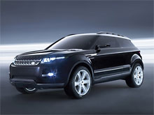 Серийный джип Range Rover LRX покажется в 2011 году