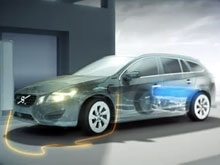 Серийное создание гибридов Volvo с устройством для подзарядки от сети начнется в 2012 году (ВИДЕО)